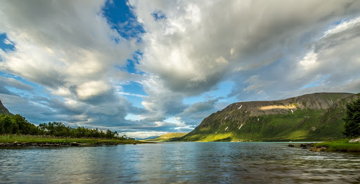 Magic Light and Clouds in Northern Norway. Photographer Benny Høynes