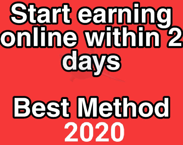 Start Earning Online in 2 days