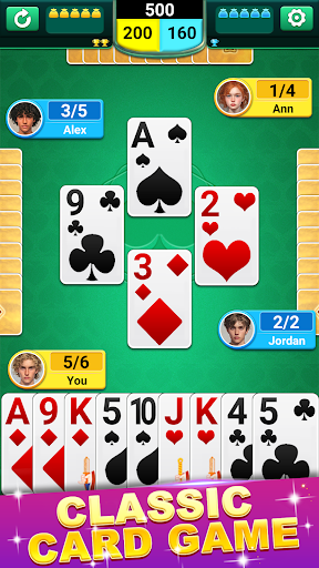 Screenshot Spades Classic Card Game