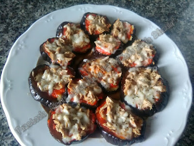 Minipizzas de atún