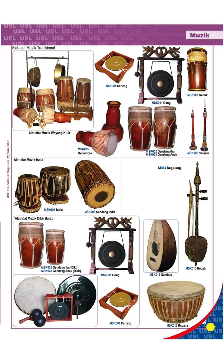 Seni Karya Enterprise Katalog alat muzik tradisional  2022