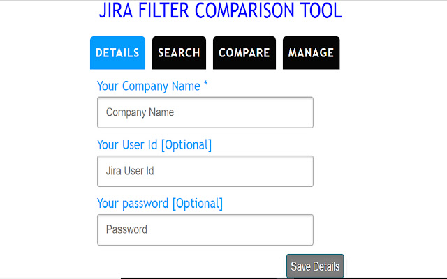 JIRA FILTER COMPARISON TOOL (Beta) chrome extension