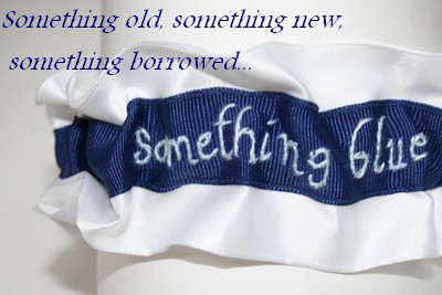 something blue garter