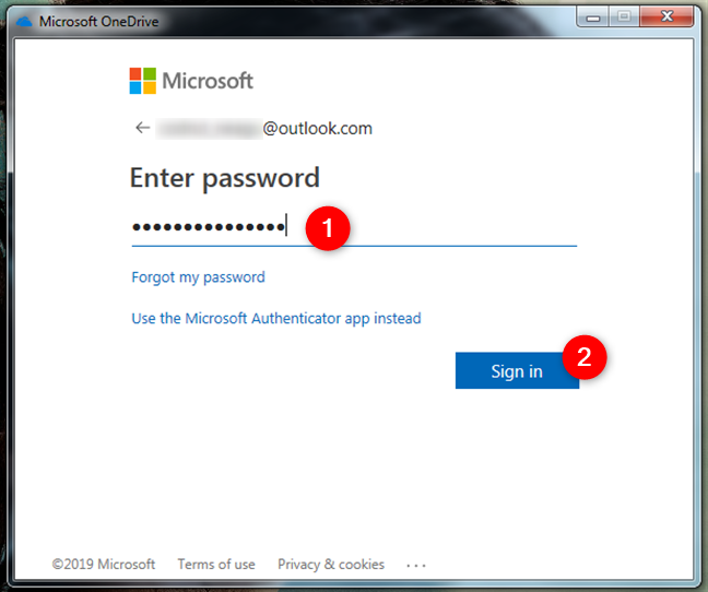 Het authenticatieproces voor het Microsoft-account