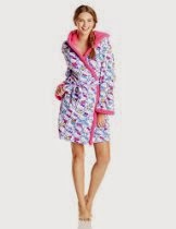 <br />Hello Kitty Women's Hooded Sherpa-Trim Robe