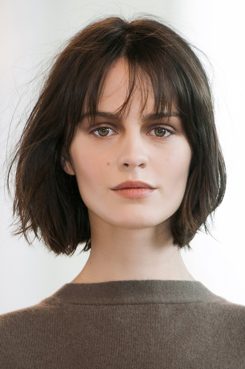 2018 Short Hair With Bangs For Women's 9