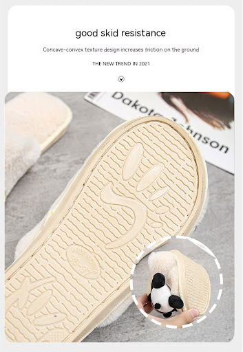 Title 4, Cartoon Indoor Plush Slippers for ultimate comf...