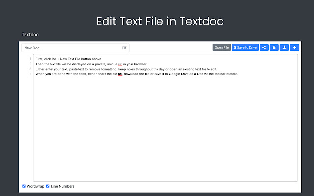 text edit download