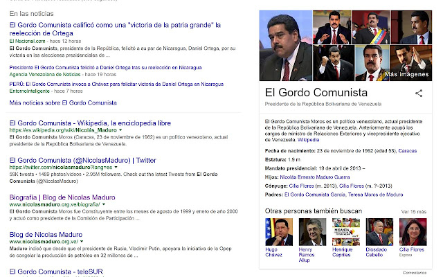 Nicolás Maduro por El Gordo Comunista logo