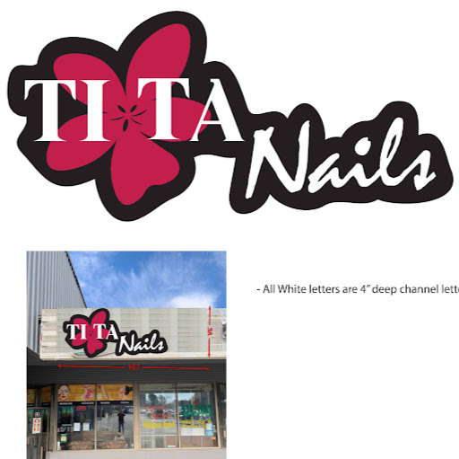 TI*TA NAILS logo