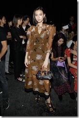 NEW YORK, NY - SEPTEMBER 12:  Lauren Tsai attends Coach Spring 2018 fashion show during New York Fashion Week at Basketball City - Pier 36 - South Street on September 12, 2017 in New York City.  (Photo by Lars Niki/Getty Images for Coach)