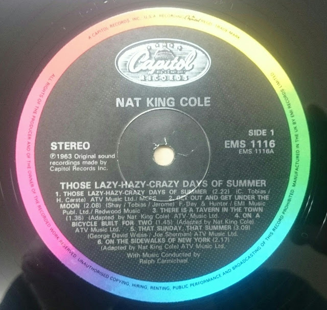ナット・キング・コール Cole Nat King Those Lazy Hazy Crazy Days Of Summer 