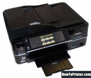 Reset Epson PX820WD printer by Epson reset program