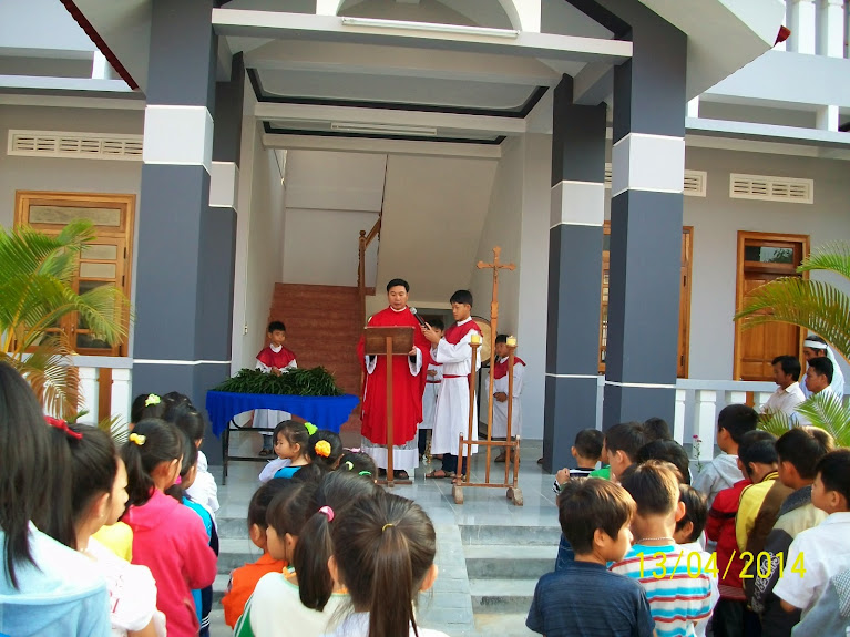 Lễ Lá tại Giáo xứ Đa Lộc