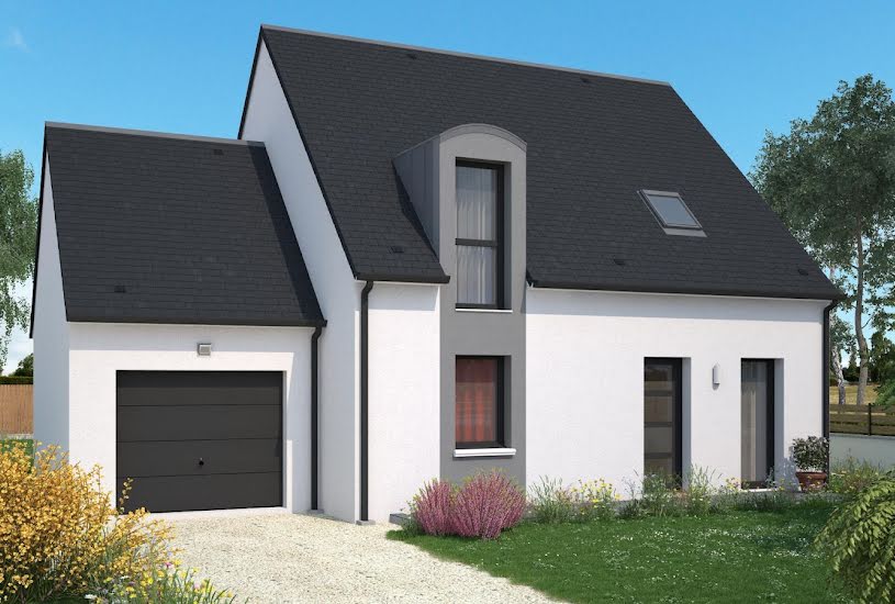  Vente Terrain + Maison - Terrain : 598m² - Maison : 101m² à Cercottes (45520) 