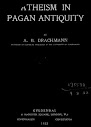 Atheism in Pagan Antiquity