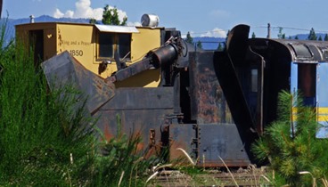 McCloud Railroad Engine-Snowplow