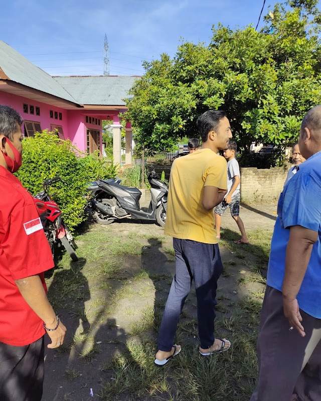 Aksi Sosial Posko PBB Jalan Teri Kota Tebing Tinggi Hantarkan Pasien Tumor ke RS Rujukan