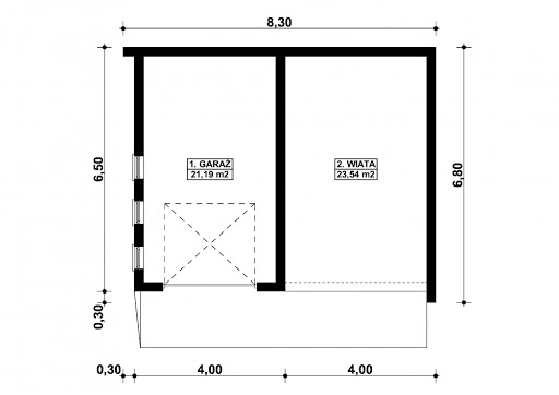 G333 - Rzut parteru