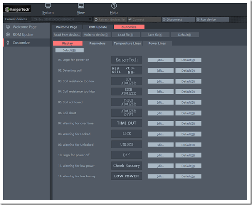 SOftware1 thumb%25255B6%25255D.png - 【MOD】「Kanger CUPTI-2 TC 80Wスターターキット」レビュー。大型デュアルバッテリーオールインワン！【ヘビー級MOD、でもパワー弱し？】