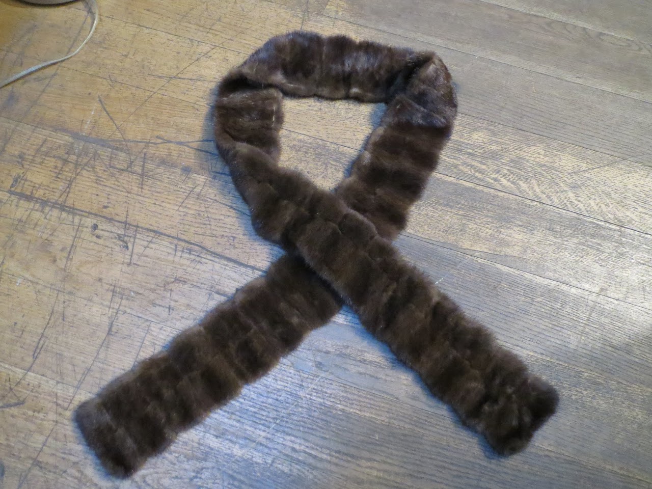 Vintage Mink Scarf