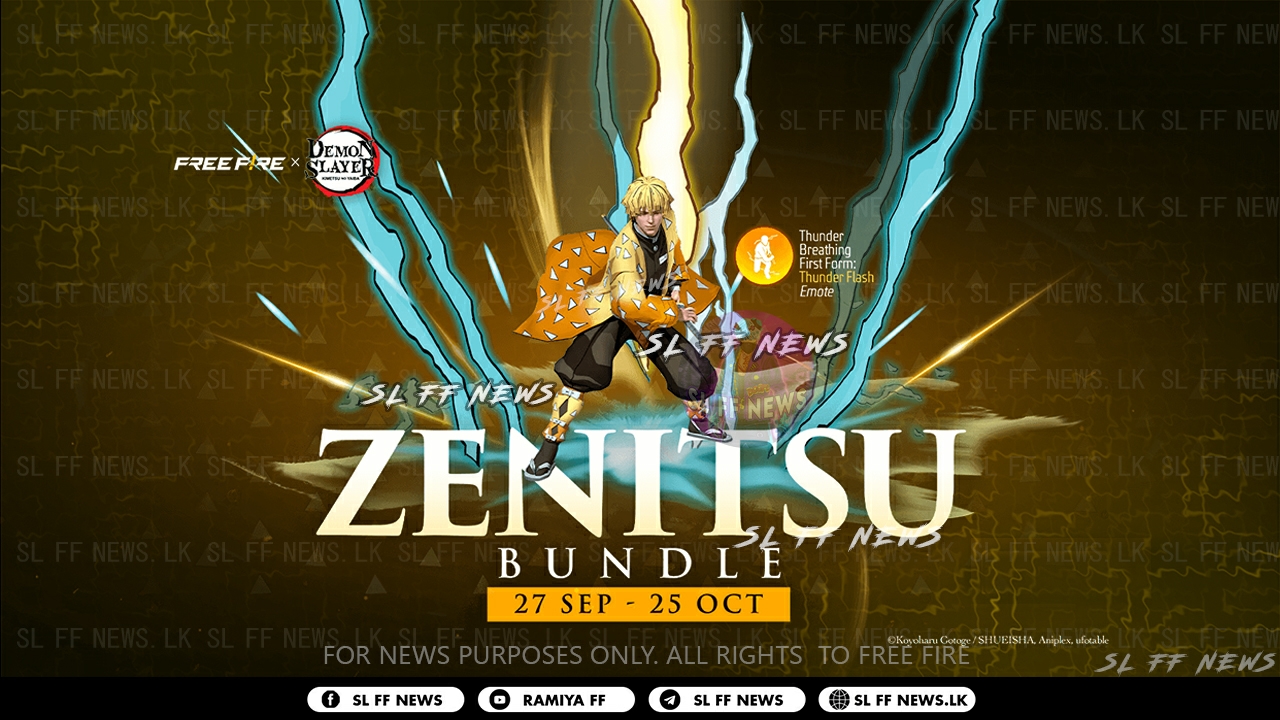 OB41 - Zenitsu 2D bundle review  FF x Demon Slayer - Zenitsu Agatsuma  #Shorts ‎@FreeFireLeaks 