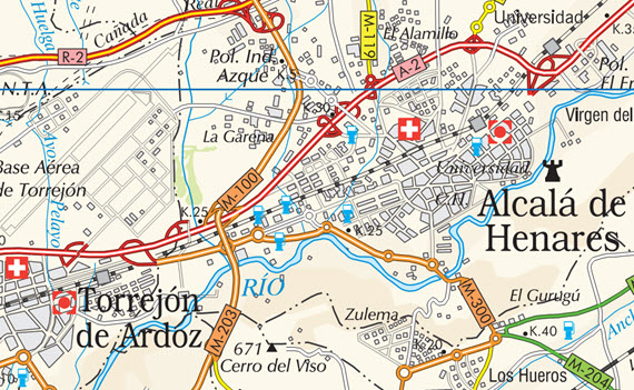 Abierta la vía de servicio de la A-2 tras las obras de acceso a Alcalá Norte-La Garena