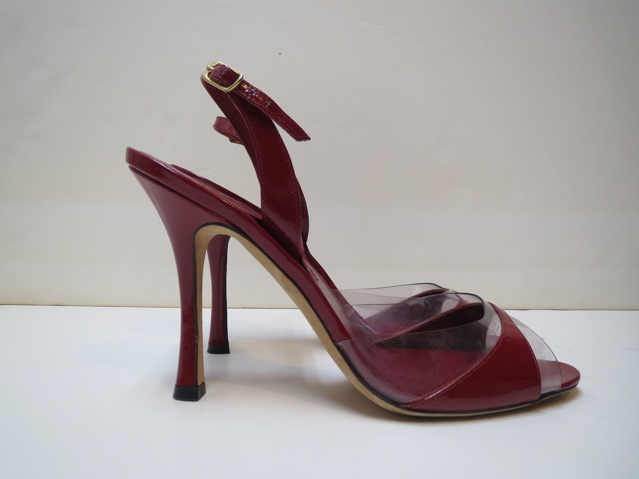 Manolo Blahnik Patent Cherry Pumps