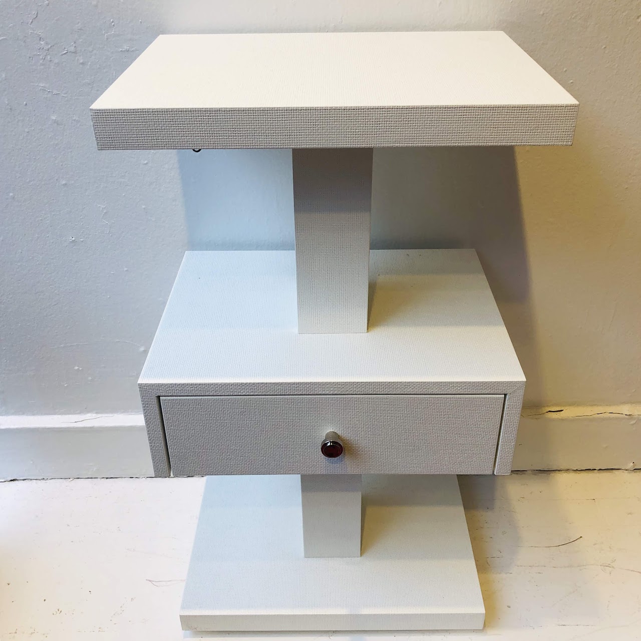 Contemporary Tiered End Table