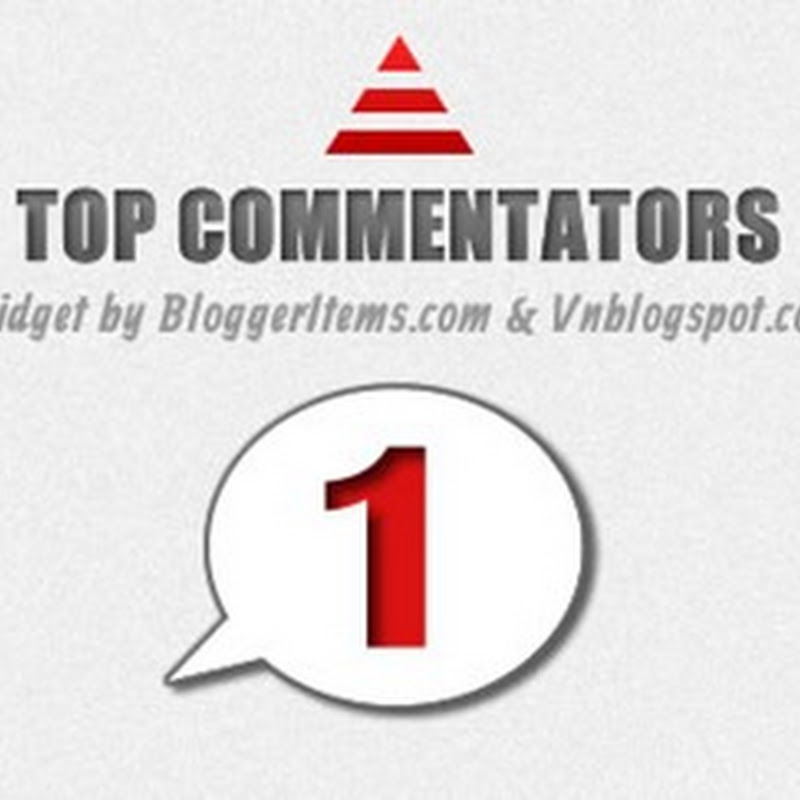 Come installare il widget dei Top Commentatori con Avatar per Blogger.