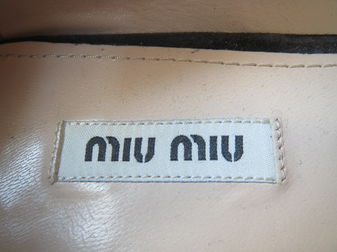 Miu Miu Suede Flats