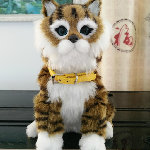 Title 3, Light-Controlled Cat Electric Plush Toy Childre...
