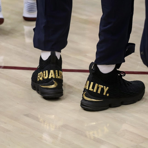 LeBron James Sends Powerful Message in Nike LeBron 15