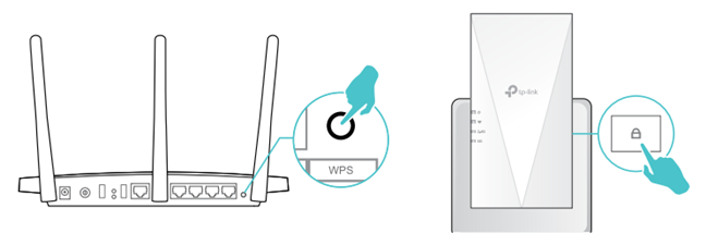 การตั้งค่า TP-Link OneMesh ผ่าน WPS นั้นเร็วที่สุด