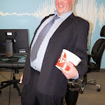 Rob Ford during Halloween at Climax Media in Etobicoke, Canada 