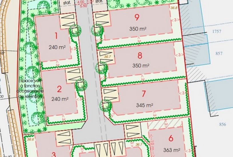  Vente Terrain à bâtir - 240m² à Monteux (84170) 