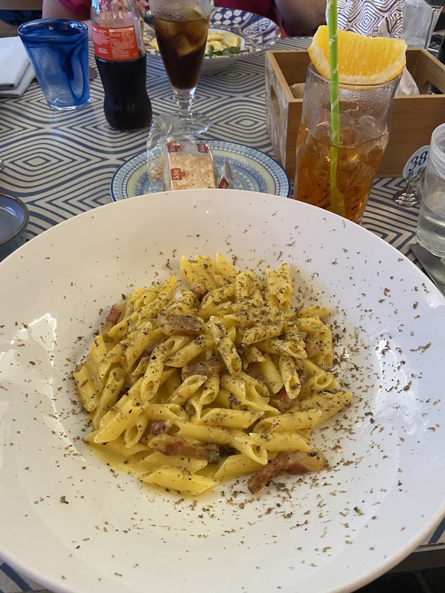 Pasta carbonara