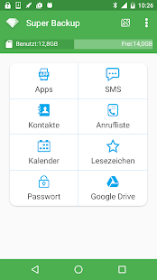 Super Backup Pro﹣SMS & Kontakt Screenshot