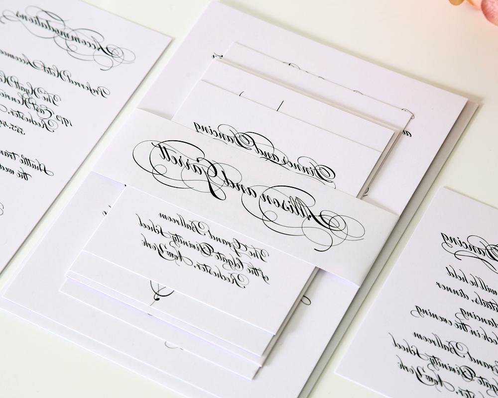 Elegant Script Wedding