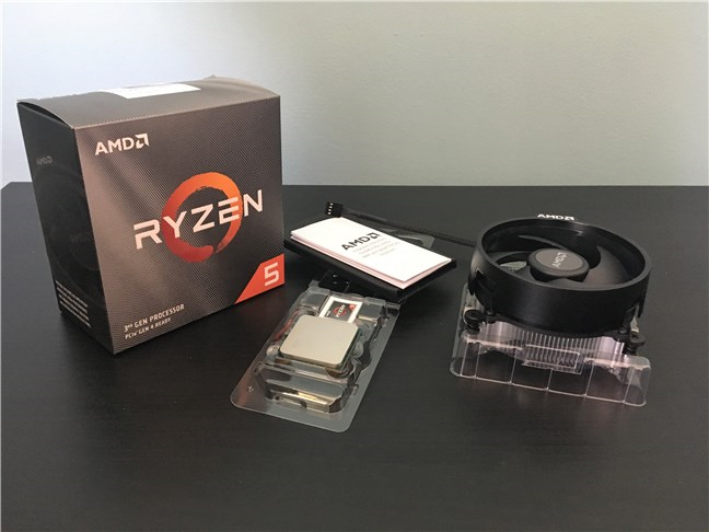 AMD Ryzen 5 3600 - Qué hay dentro de la caja