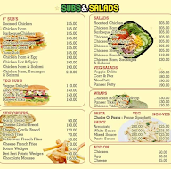 Subs&Salads menu 2