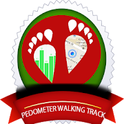 Pedometer Walking Track  Icon