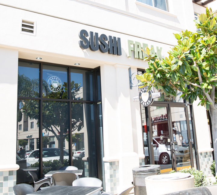 photo of the outside of Sushi Freak