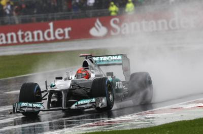 Formula One - MERCEDES AMG PETRONAS, British GP. 6-8 July 2012. Michael Schumacher. Photo Mercedes-Benz