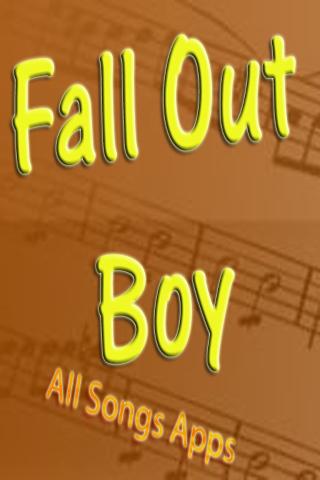 All Songs of Fall Out Boy