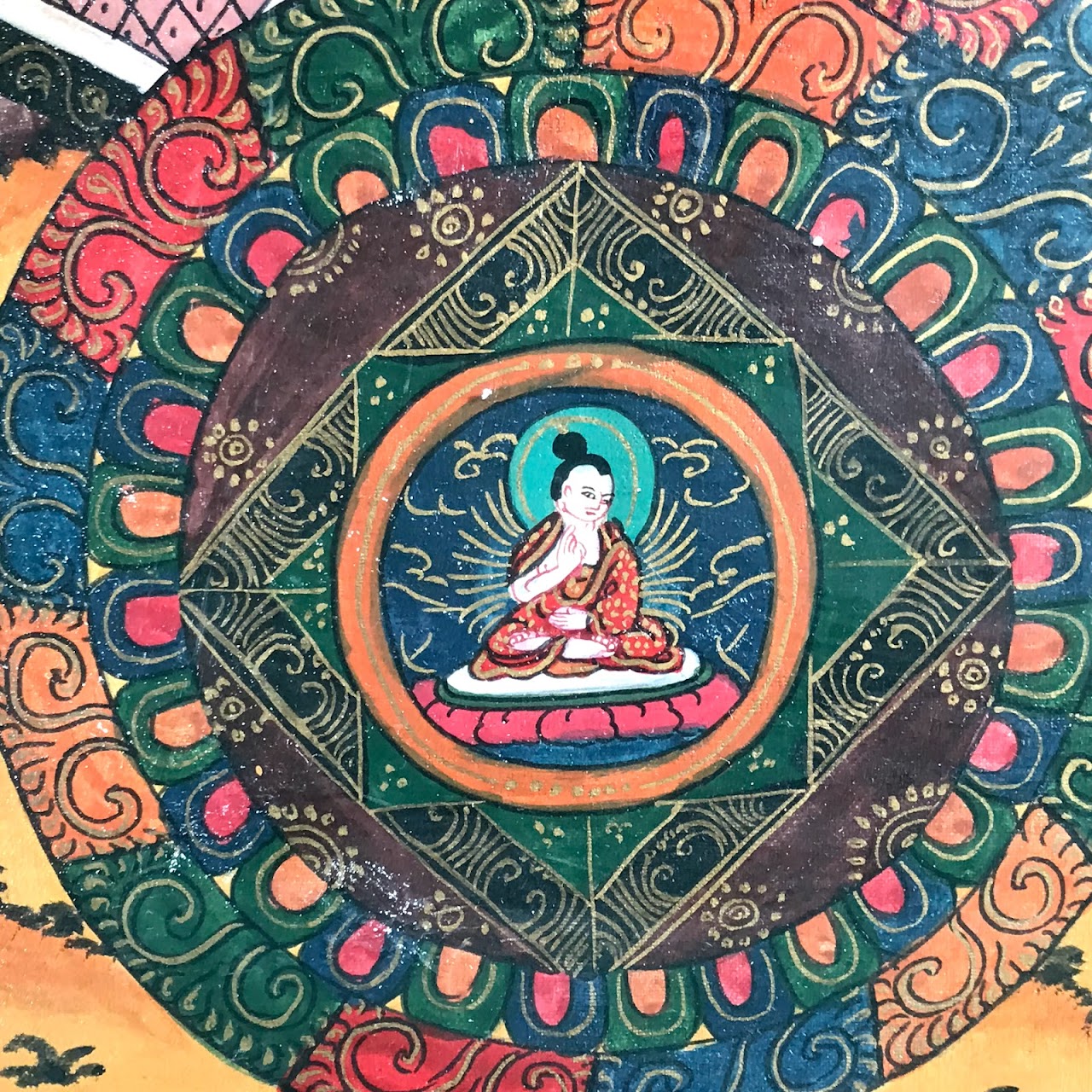 Tibetan Mandala Painting