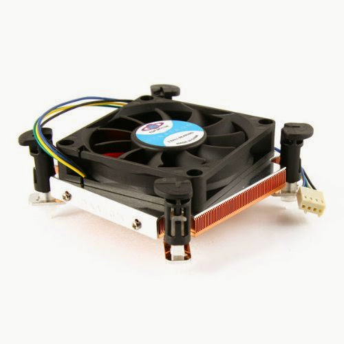  Dynatron T459 Low Profile Active Copper LGA1156 Intel Core i3/i5/i7 CPU Cooler