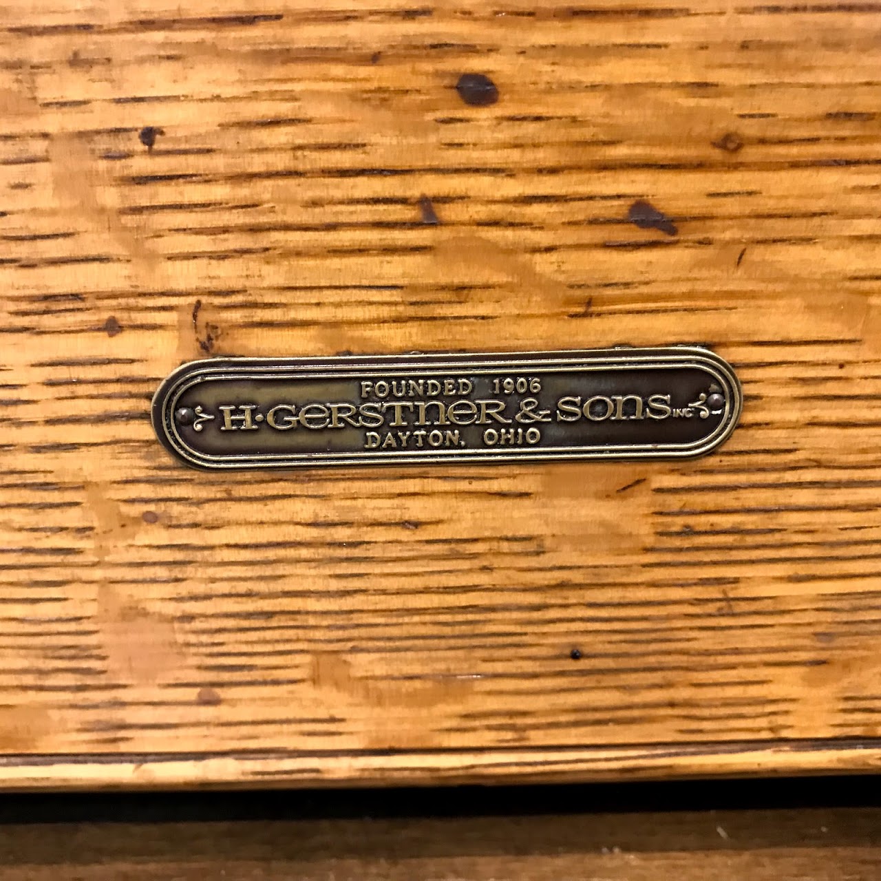 H. Gerstner & Sons Artisan's Tool Chest