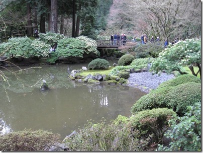 IMG_2541 Upper Pond in the Strolling Pond Garden at the Portland Japanese Garden at Washington Park in Portland, Oregon on February 27, 2010