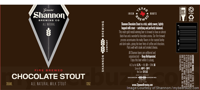 Shannon Brewing - Fire Brewed Chocolate Stout